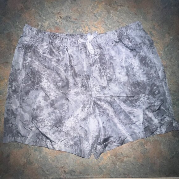 DSG Vintage Gray Camouflage Mens Athletic Shorts, XL - Picture 2 of 10